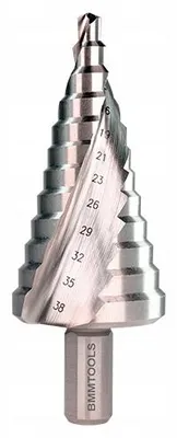 Obrázok produktu pre BMM Tools Vrták stupňovitý špirálový HSS 6-38 mm