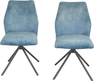 Produktbild von Esszimmerstuhl 2er-Set Blau