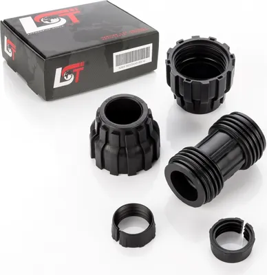 Produktbild von Klemmverbinder Schlauch PE-Rohr Verschraubung Kupplung Fitting Hülse Ø25mm