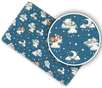 Immagine prodotto di Lenzuolo con Angoli per Lettino 60 × 120 cm – 100% Cotone, Morbido ed Elastico