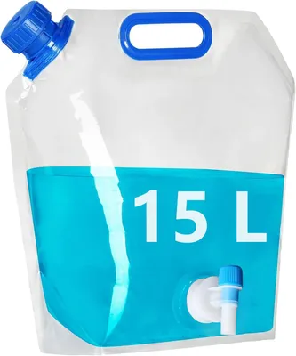 Produktbild von Wasserreservoir faltbar, 15 Liter, wiederverwendbar, für Camping und Garten