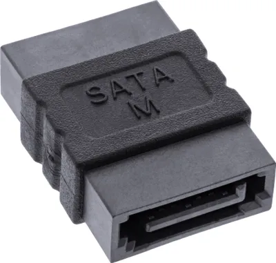 Produktbild von InLine® SATA Adapter Buchse / Buchse, zum Verlängern