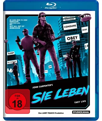 Produktbild von PLAION Sie leben (2 Blu-rays), Film, Blu-ray, Deutsch, Englisch, 94 min, THEY LIVE!, Horror