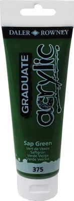 Produktbild von Daler-Rowney Graduate, 120 ml, Grün, Tube, Wasserfest