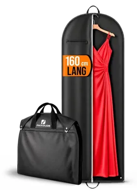 Produktbild von Premium Kleiderhülle, 63 Zoll - Faltbar und atmungsaktiv