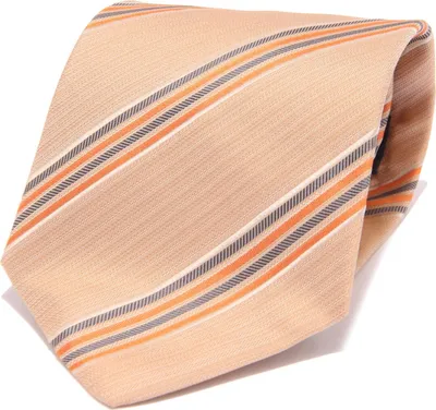 Immagine prodotto di 5307S cravatta uomo BIAGIOTTI UOMO seta arancione pesca silk tie men