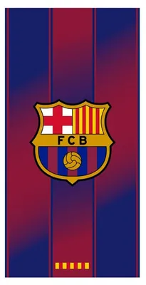 Obrázok produktu pre Plážový uterák z mikrovlákna s motívom FC Barcelona