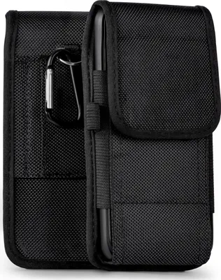 Produktbild von moex® Agility Case kompatibel mit iPhone 5s / 5 / SE (2016) - Handy Gürteltasche, Schwarz