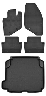 Immagine prodotto di Tappetini gomma SolidTread + bagagliaio per Volvo S60 I 2000-2009 5 pezzi