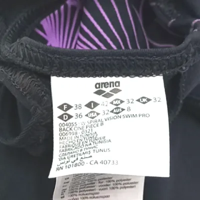 Produktbild von ARENA Damen Badeanzug Sportbekleidung Spiral Vision komfortabler Schwimmanzug