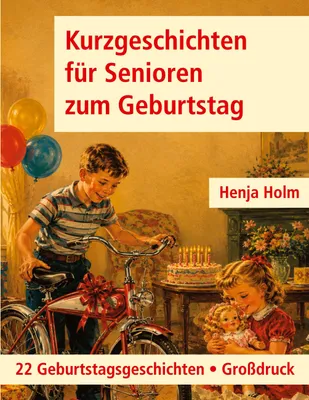 Produktbild von Kurzgeschichten für Senioren zum Geburtstag