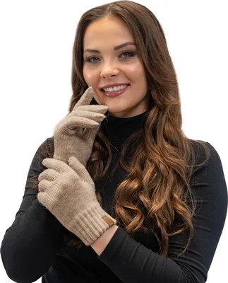 Immagine prodotto di Guanti da donna Vivisence Guanti invernali caldi Accecoires 7014R, Beige, Taglia unica