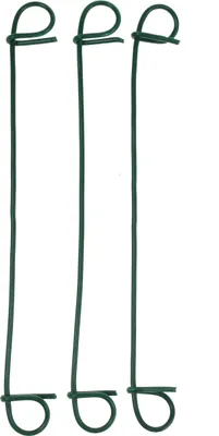 Produktbild von Ösenbindedraht Grün 1mm x 120mm - 100 St - Bindedraht, 100 Stück