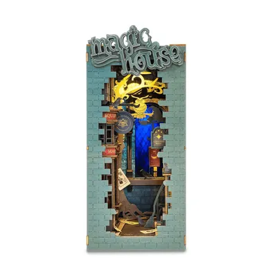 Produktbild von RoboTime Miniatur-Buchstopper für das Magic Alley Haus
