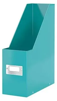 Immagine prodotto di Cartella per riviste A4 in cartone 95mm blu ghiaccio confezione da 6