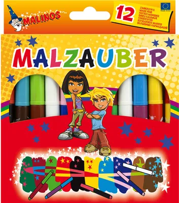 Produktbild von Amewi Malinos Malzauber 12 Stifte