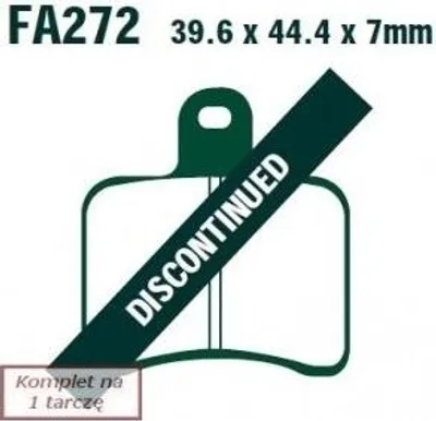 Zdjęcie produktu dla FA272 EBC Blackstuff Bremsbeläge