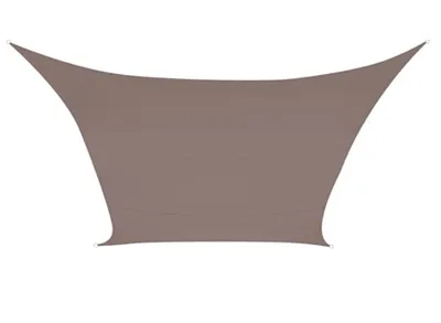 Image de Voile Solaire - Rectangulaire - 2 X 3 M -  Couleur: Gris Taupe