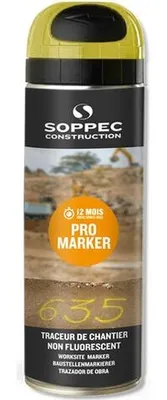 Produktbild von SOPPEC Markierfarbe ProMarker, gelb, 500 ml