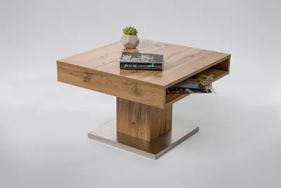 Produktbild von M2 Kollektion Couchtisch Mailand in Eiche Nachbildung, B/H/T = 75x45x75cm