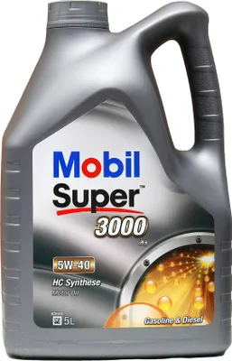 Produktbild von MOBIL Super 3000 X1 für 5W-40 5 Liter Motoröl Motorenöl A40 RN0700 RN0710 502 00 505 00 229.3 LL-B-025 9.55535-M2 Öl