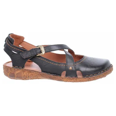 Produktbild von Josef Seibel 79513-95 Mary Jane Rosalie 13 Leder Spangen-Ballerina , Größe:37 EU, Farbe:Schwarz