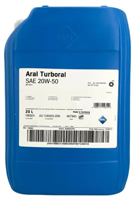 Produktbild von Aral Turboral 20W-50 20 Liter (15BBD1)
