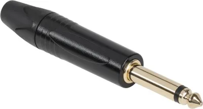 Zdjęcie produktu dla Wty0039 Wtyk Jack 6,3 Mono Hq Black