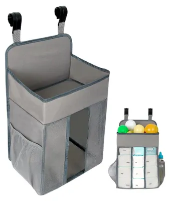 Produktbild von Windelaufbewahrungsorganizer | Wandmontierbarer Windelhalter für Wickeltisch und Schrank, platzsparender hängender Windel-Organizer für Kinderzimmer, Badezimmer, Kleiderschrank und Studentenwohnung