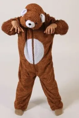 Produktbild von Bärenkostüm für Kinder Gr. 110 - 128, Größe:110/116