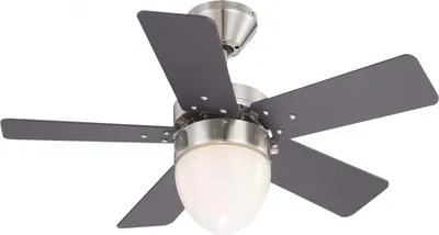 Produktbild von Globo Marva Ventilator Nickel matt, 1xE27; 0332