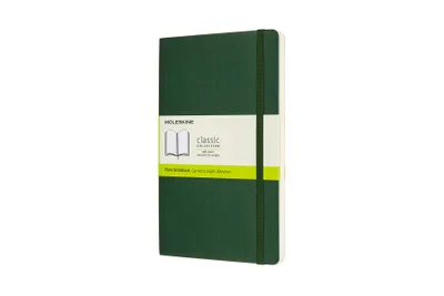 Produktbild von Moleskine Notizbuch, Large, A5, Blanko, Soft Cover, Myrtengrün