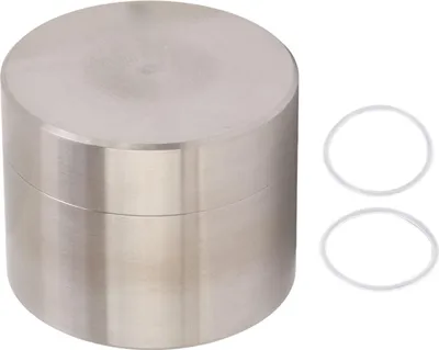 Immagine prodotto di Custodia a tenuta in acciaio inox, contenitore per foglie di tè, contenitore, mini scatola portatile per casa e ufficio