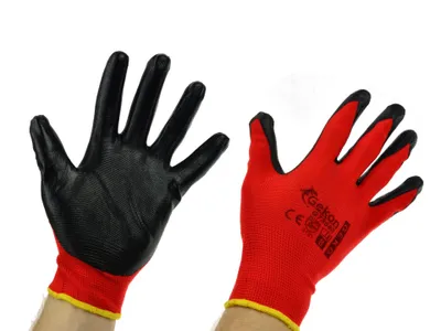 Obrázok produktu pre Pracovné rukavice 8" Red Nitril 06594