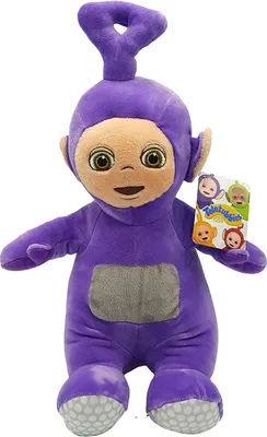 Produktbild von Teletubbies Teletabis Plüsch Kuscheltier Plüschtier XXL 75 cm Plüschtier für Kinder Tinky Winky Lila