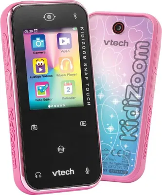 Produktbild von VTech Kidizoom Snap touch pink Set mit Tasche