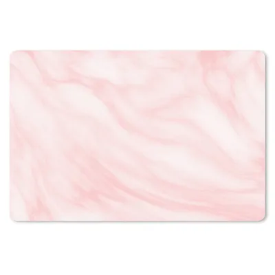 Produktbild von MuchoWow® Schreibtischunterlage Marmor - Rosa - Weiß - Luxus - Marmoroptik 60x40 cm - XXL Mauspad - Großes Mauspad