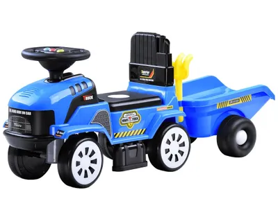 Image de TRAKTOR Brouette avec remorque ZA3746 - Bleu