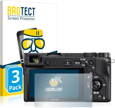 Produktbild von 3x BROTECT Schutzglas für Sony Alpha 6300 Schutzfolie Panzer Folie Glas Display Schutz klar