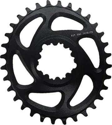 Produktbild von First Direct Mount Oval 0 Mm Offset Kettenblatt Schwarz 34t Schwarz 34t
