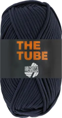 Produktbild von Lana Grossa THE TUBE 200 g gefülltes Schlauchgarn (Ø ca. 4-5 mm), Farbe:021 - Dunkles Petrol