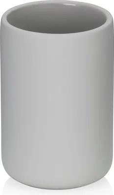 Zdjęcie produktu dla Kela 23954, Szary, Monochromatyczny, Matowy, Ceramika, Pojedyńczy, Wolnostojąca szklanka łazienkowa