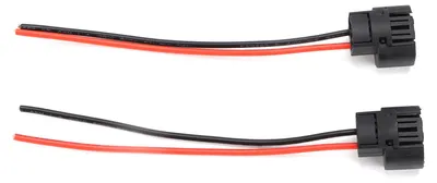Image de Paire 5202 H16 Connecteur femelle pour phare antibrouillard pour 5202 5201 2504 H16 9009 PS24W