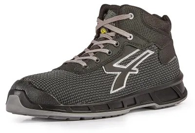 Zdjęcie produktu dla Buty ochronne Morrison Gr.45 W.11 czarno-szare S3S CI FO SR ESD
