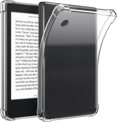 Produktbild von kwmobile Hülle kompatibel mit Kobo Clara BW / Clara Colour / Tolino Shine (5) / Shine Color Case - eReader Cover - TPU Case Schutzhülle - flexibel und