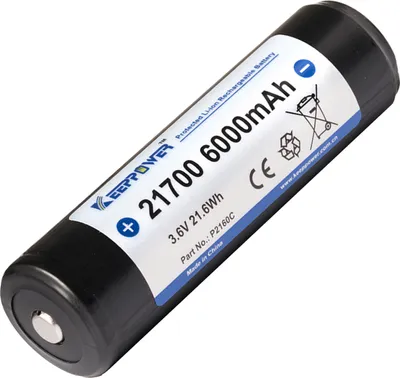 Produktbild von Keeppower P2160C | 21700 Li-Ionen Akku mit Schutzfunktion 6000mAh