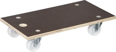 Produktbild von WAGNER Transporthilfe Multiplex MAXIGRIP - 57,5 x 30 x 11 cm, Rollen Ø 75 mm, Tragkraft 250 kg - 20110901