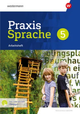 Immagine prodotto di Praxis Sprache 5. Arbeitsheft mit interaktiven Übungen. Für Realschulen in Bayern