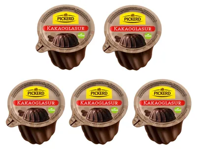 Obrázek produktu pro Kakaová poleva Pickerd ve formě na bábovku 150g balení po 5 kusech