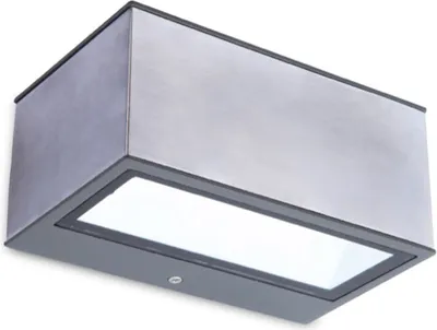 Immagine prodotto di Lampada da parete per esterni GEMINI grigio Lutec 5189103118
